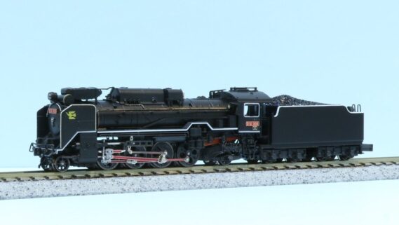KATO京都駅店 D51 906 ピースマーク 奈良運転所(赤ロッド・赤ナンバー) KATO京都駅店 Nゲージ鉄道模型