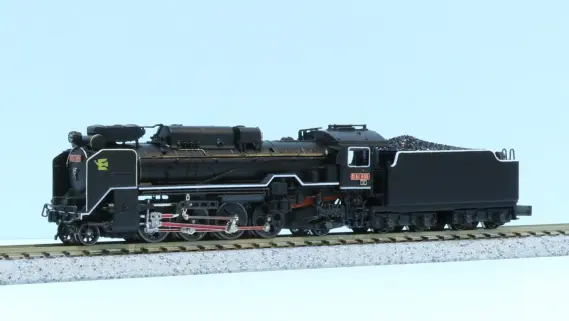 D51 906 ピースマーク 奈良運転所（赤ロッド・赤ナンバー） 品番