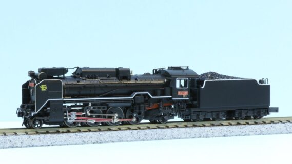 KATO京都駅店 D51 906 ピースマーク 奈良運転所(赤ロッド・赤ナンバー) KATO京都駅店 Nゲージ鉄道模型