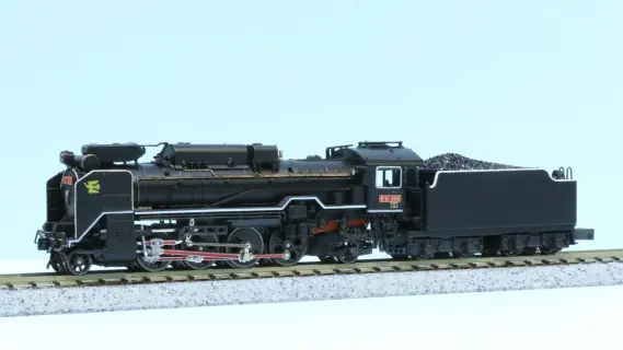 D51 906 Nゲージ 蒸気機関車 3両セット D51 906 ピースマーク 奈良運転所（赤ロッド・赤ナンバー） 品番