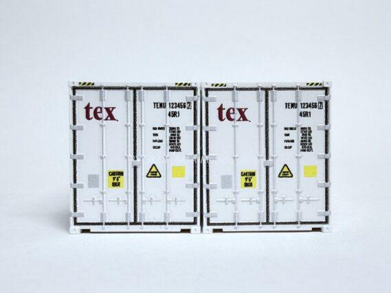 フジミ模型 TEXT101 40ft リーファーコンテナ tex. Nゲージ鉄道模型
