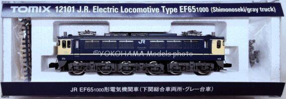 TOMIX 12101 JR EF65 1000形電気機関車(下関総合車両所·グレー台車) Nゲージ 鉄道模型