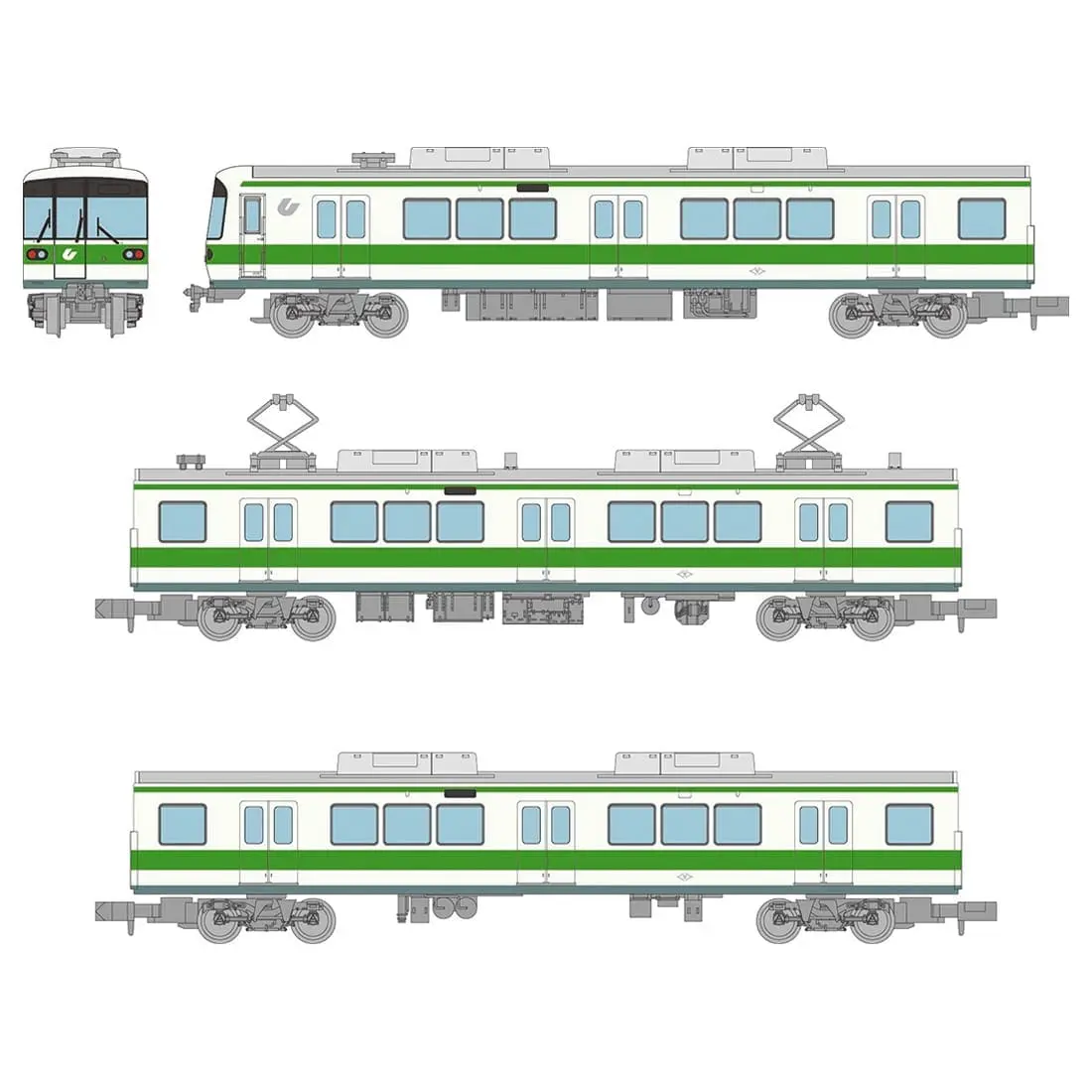 鉄道部品　神戸市交通局高速鉄道電動子時計表示板　神戸市営地下鉄　希少 鉄コレ 神戸市営地下鉄 西神・山手線3000形 3両セット(332619) 2026年9