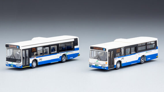 ジオコレ 338628 ザ・バスコレクション ジェイアールバス関東さよなら水都西線2台セット ジオコレ Nゲージ 鉄道模型