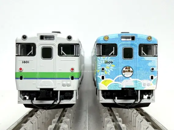 JR キハ40-1700形ディーゼルカー（ありがとうキハ40函館本線）セット キハ40 1700番代（ありがとうキハ40函館本線）が入線しました。 TOMIX