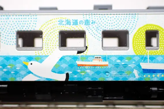 キハ40 1700番代（ありがとうキハ40函館本線）が入線しました。 TOMIX