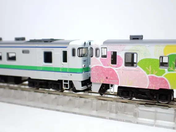 あ*お様 TOMIX JR北海道 キハ40 廃車回送ツアーセット キハ40 1700番代（ありがとうキハ40函館本線）が入線しました。 TOMIX