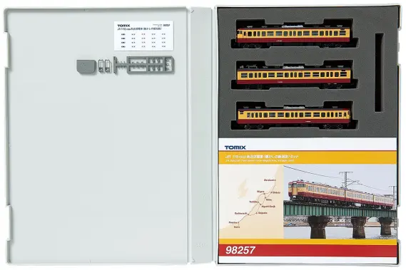 JR 115 1000系近郊電車(懐かしの新潟色)セット 品番：98257 鉄道模型