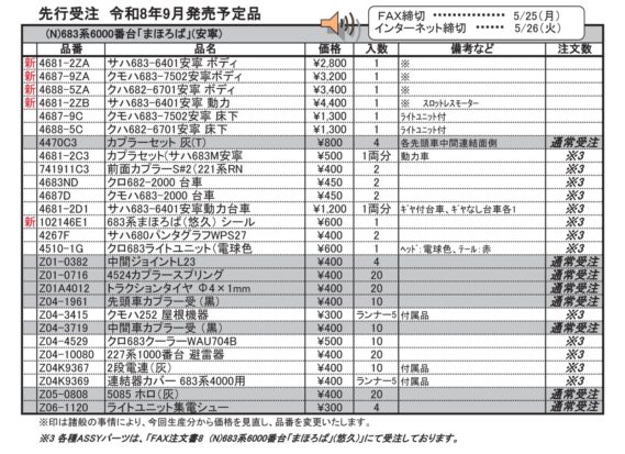 (N)683系6000番台「まほろば」(安寧)