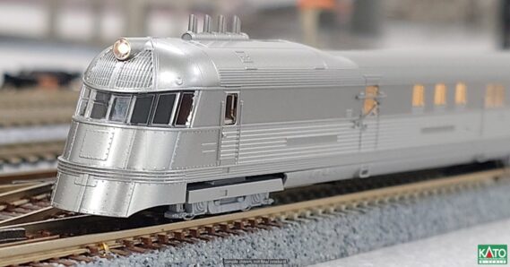 KATO 106-101 CB&Q Pioneer Zephyr 3 Unit Set カトー Nゲージ鉄道模型