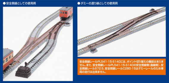 TOMIX 1297 安全側線レールPL541-15-S140-SY(F) トミックス Nゲージ鉄道模型