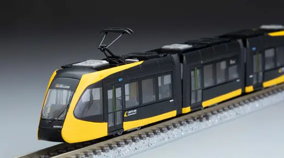 鉄コレ 宇都宮ライトレールHU300形HU302 LIGHTLINE(340386) トミー