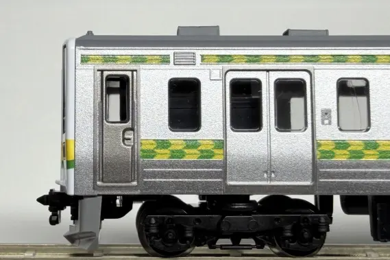 211系3000番代（両毛線・矢絣色）A28編成が入線しました。 TOMIX 97237