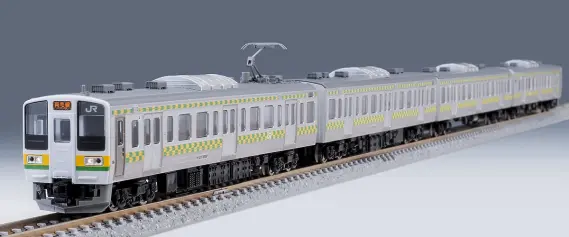 JR 211-3000系近郊電車(両毛線・矢絣色)セット 品番：97237 鉄道模型