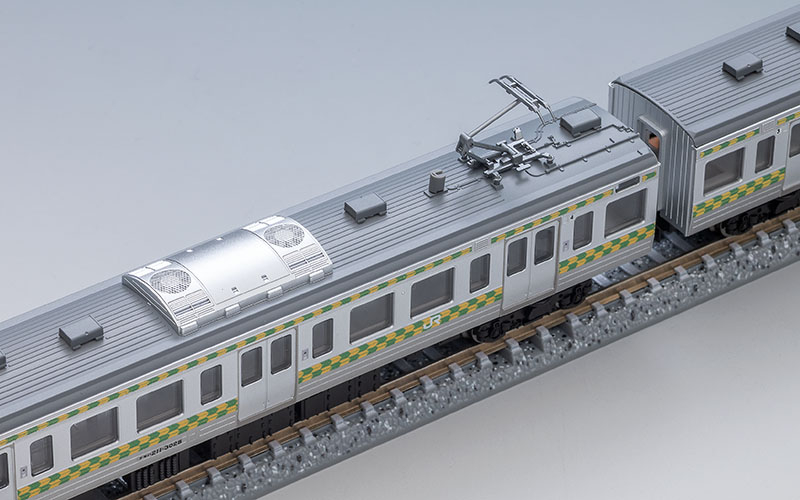 JR 211-3000系近郊電車(両毛線・矢絣色)セット 品番：97237 鉄道模型