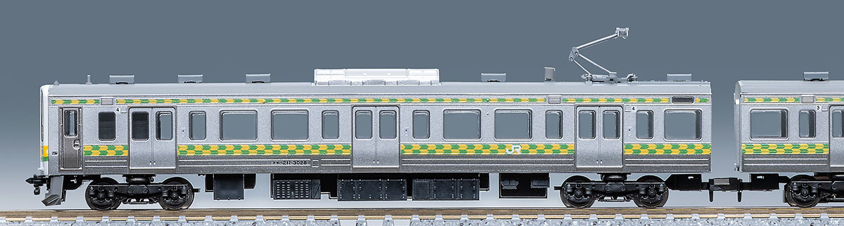 JR 211-3000系近郊電車(両毛線・矢絣色)セット 品番：97237 鉄道模型
