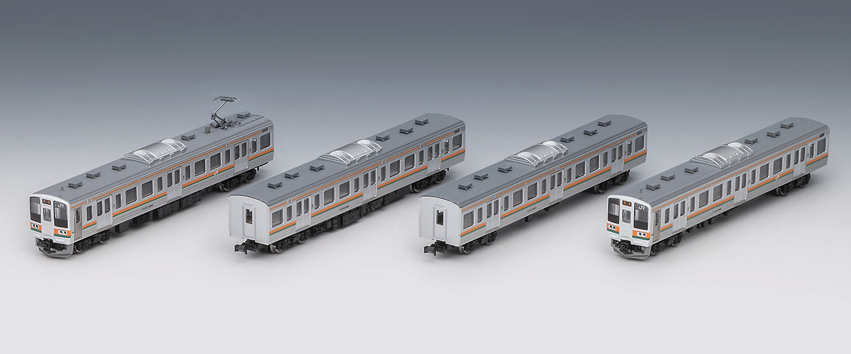JR 211-3000系近郊電車(高崎車両センター・4両編成)セット 品番：97238