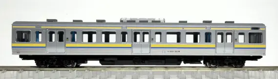 211系3000番台（房総色・パンタグラフ2基搭載編成）507編成が入線です
