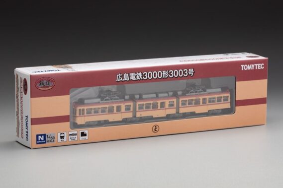 ジオコレ 340393 鉄道コレクション 広島電鉄3000形3003号 ジオコレ Nゲージ 鉄道模型