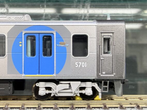 ポポンデッタ 6032a 阪神5700系5701編成 ブルーリボン賞受賞ラッピング 4両セット ポポンデッタ Nゲージ鉄道模型