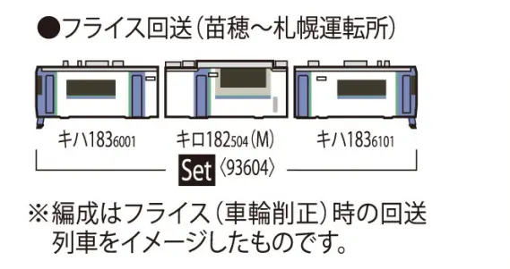 JR キハ183 6000系ディーゼルカー（HET色）セット タカラトミーモール