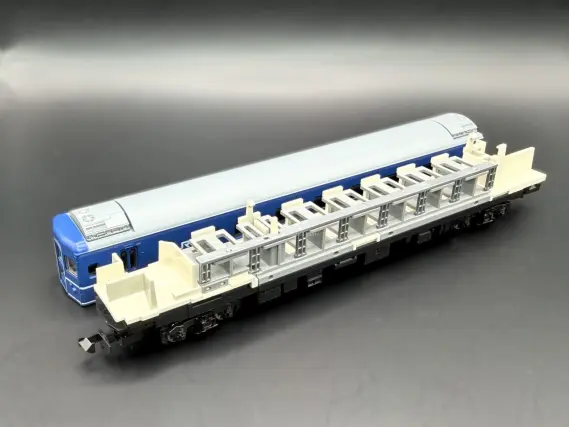 入線記】オハネフ24 0番代、オハネ24 0番代（白帯・青森車両センター