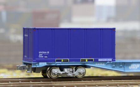 朗堂 C-2115 20fコンテナ UV31Aタイプ JOT（ブルー） 朗堂 Nゲージ鉄道模型