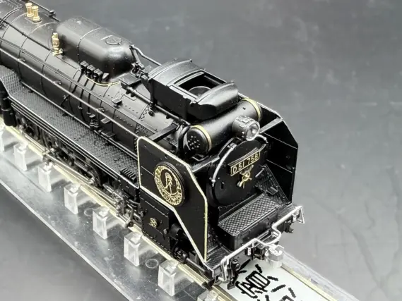 D51形758号機 新見機関区 お召予備機が入線しました。 KATO 2016-9改