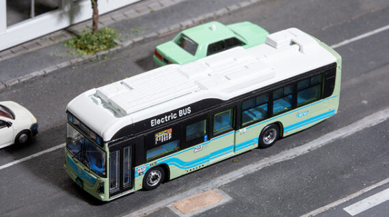 ジオコレ 341314 ザ・バスコレクション 京都市交通局 いすゞエルガEVデビュー記念 ジオコレ Nゲージ 鉄道模型