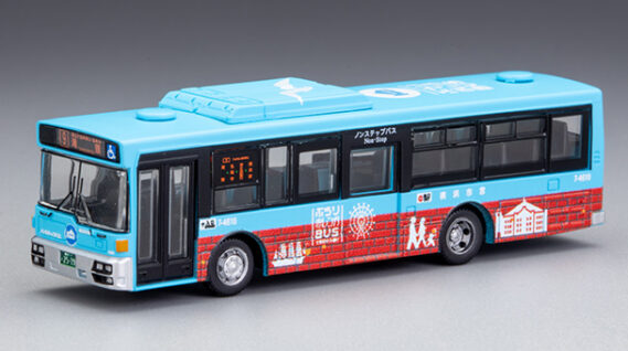 ジオコレ 341178 バスコレで行こう25 横浜市交通局 ぶらり赤レンガBUS ジオコレ Nゲージ 鉄道模型