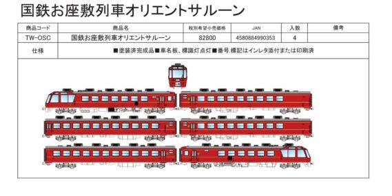 トラムウェイ TW-PCB-A2 HO室内灯LED(白色)基板A2(客車先頭車用) 鉄道模型