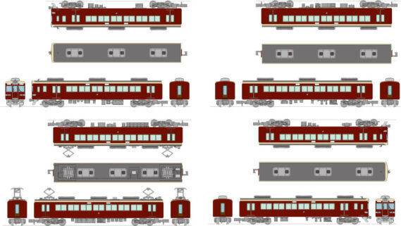 鉄道コレクション さよなら阪急6300系(嵐山線仕様)4両セットhankyu2026 トミーテック ジオコレ Nゲージ鉄道模型