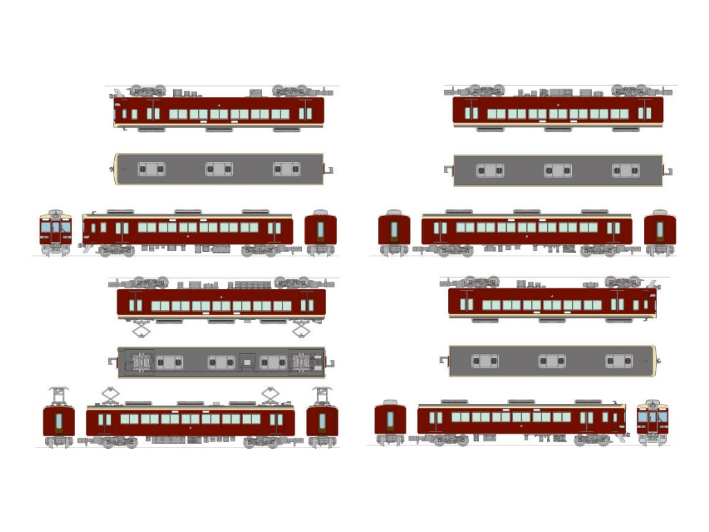 【阪急電鉄】2026年10月発売予定 阪急電鉄限定「鉄道コレクション さよなら阪急6300系(嵐山線仕様)4両セット」 (2026年7月24日発表)Nゲージ 鉄道模型