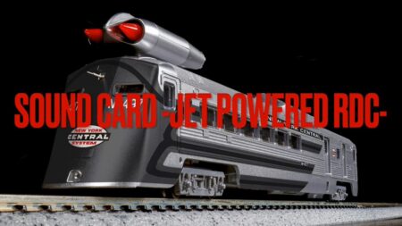 kato 166-1966 (N) Jet Powered RDC NYC #M-497 サウンドカード