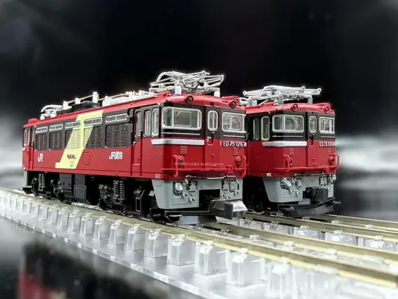 ED75 126号機 JR貨物試験塗装が入線しました。 KATO 3075-5改 KKB00336
