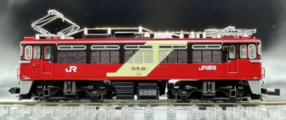 ED75 126号機 JR貨物試験塗装が入線しました。 KATO 3075-5改 KKB00336