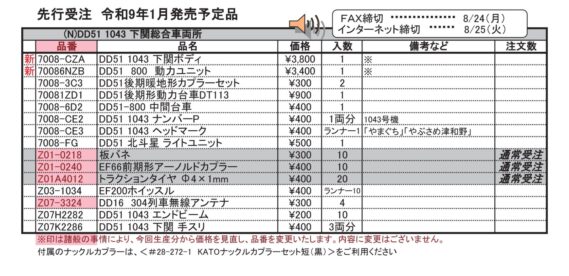 (N)DD51 1043 下関総合車両所