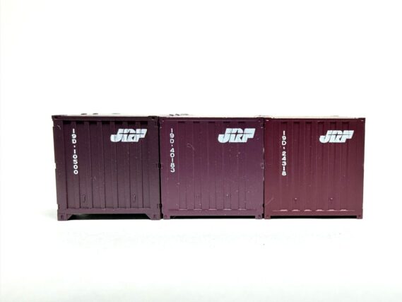 ポポンデッタ 8543a JR貨物19Dコンテナセット(JRFマーク・5個入)番号a・つや消し Nゲージ 鉄道模型
