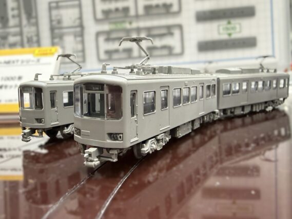 フジミ模型 1/150 Train-NEXTシリーズ №1 江ノ電1000形2両編成セット №2 江ノ電1100形2両編成セット Nゲージ鉄道模型