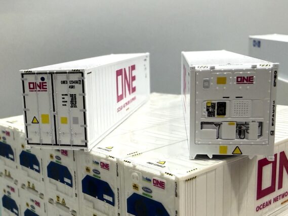 フジミ模型 1/150 40ft High Cube リーファーコンテナタイプ ONE(Bタイプ) Nゲージ 鉄道模型