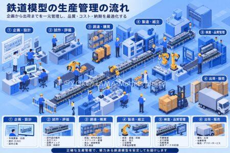 鉄道模型Nゲージ生産予定表まとめ