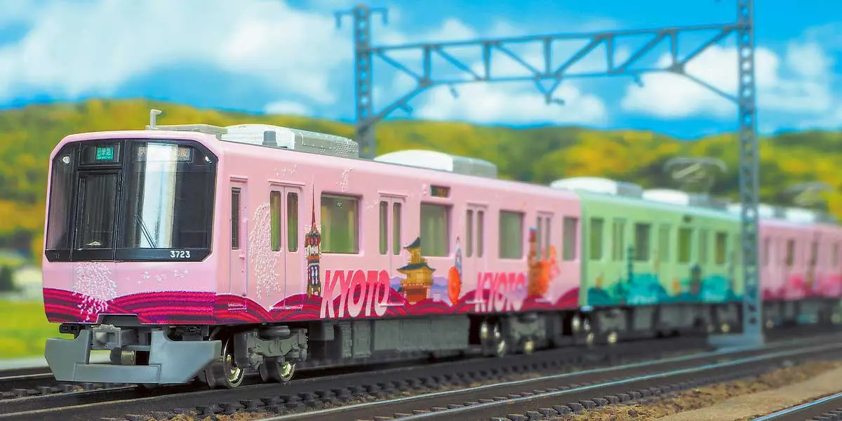 近鉄5820系（奈良・京都線・L/Cカー）6両編成セット 品番：32221 鉄道
